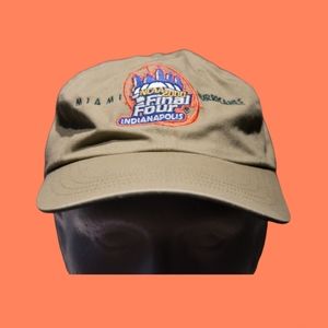 ⭐️2/$10 Vintage 2000 Miami Hurricanes NCAA Final Fours Hat
